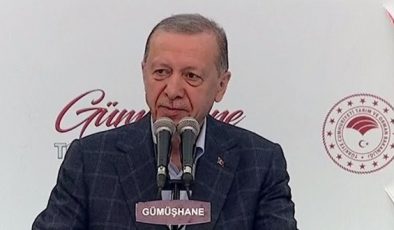 Cumhurbaşkanı Erdoğan’ın Gümüşhane’deki Açıklamaları