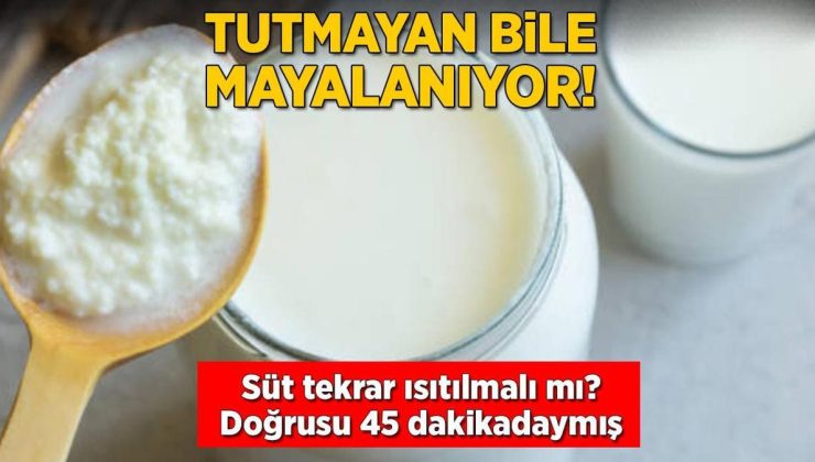 Mayası Tutmayan Yoğurt Nasıl Kurtarılır ?