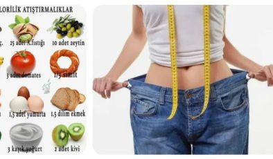 1000 Kalorilik Diyet ile 1 ayda kaç kilo verilir❓